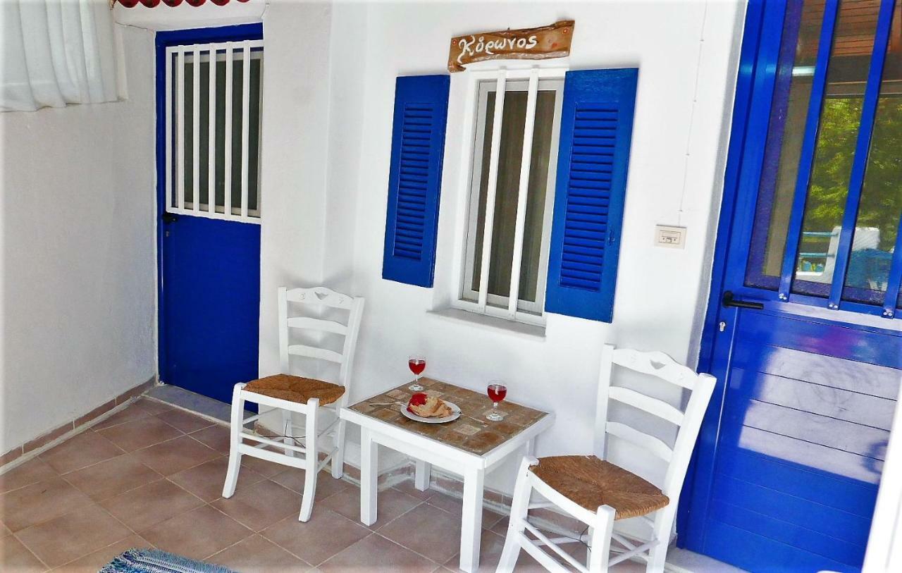 Stella'S Home In Koronos Buitenkant foto